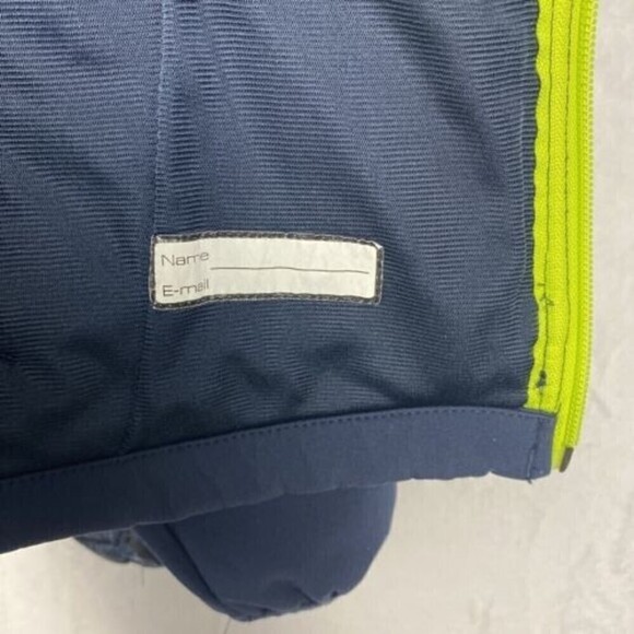 Snozu Puffer Jacket Boys Size Small Blue Green Full Zip Hooded Outdoor Jacket - Picture 6 of 10